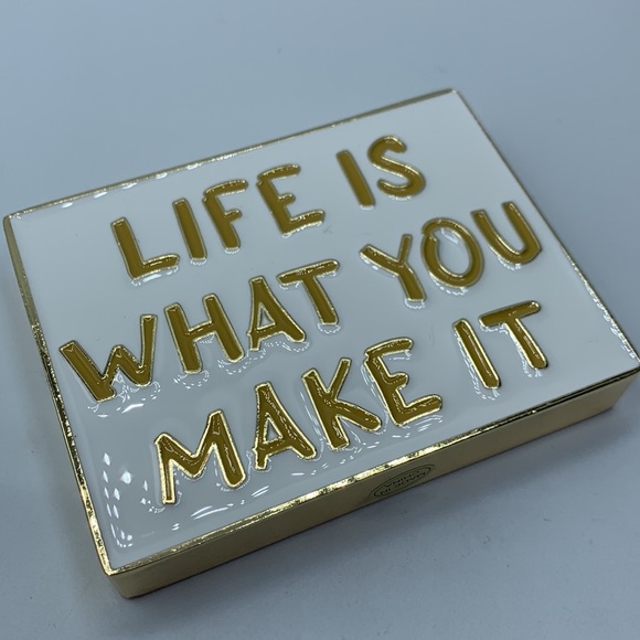 “Life is what you make it” Stationary Desk Sign - Picture 5 of 5